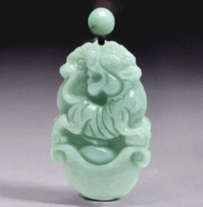 2022 - Year of The TIGER ! Carved Natural Burmese Jadeite Necklace - Choose your Animal!