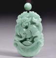 2022 - Year of The TIGER ! Carved Natural Burmese Jadeite Necklace - Choose your Animal!