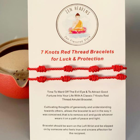 Mandala Crafts Kabbalah Red String Bracelet Protection Against Evil Eye - Red  Bracelet for Protection Good Luck