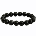 Brazilian AAA Grade  Black Tourmaline Bead ANTI-NEGATIVITY Bracelet